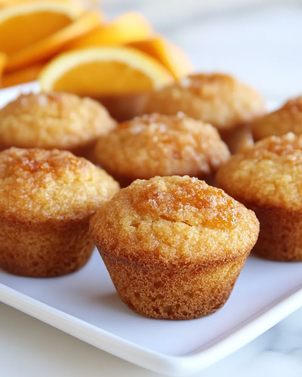 Classic Orange Mini Muffins image