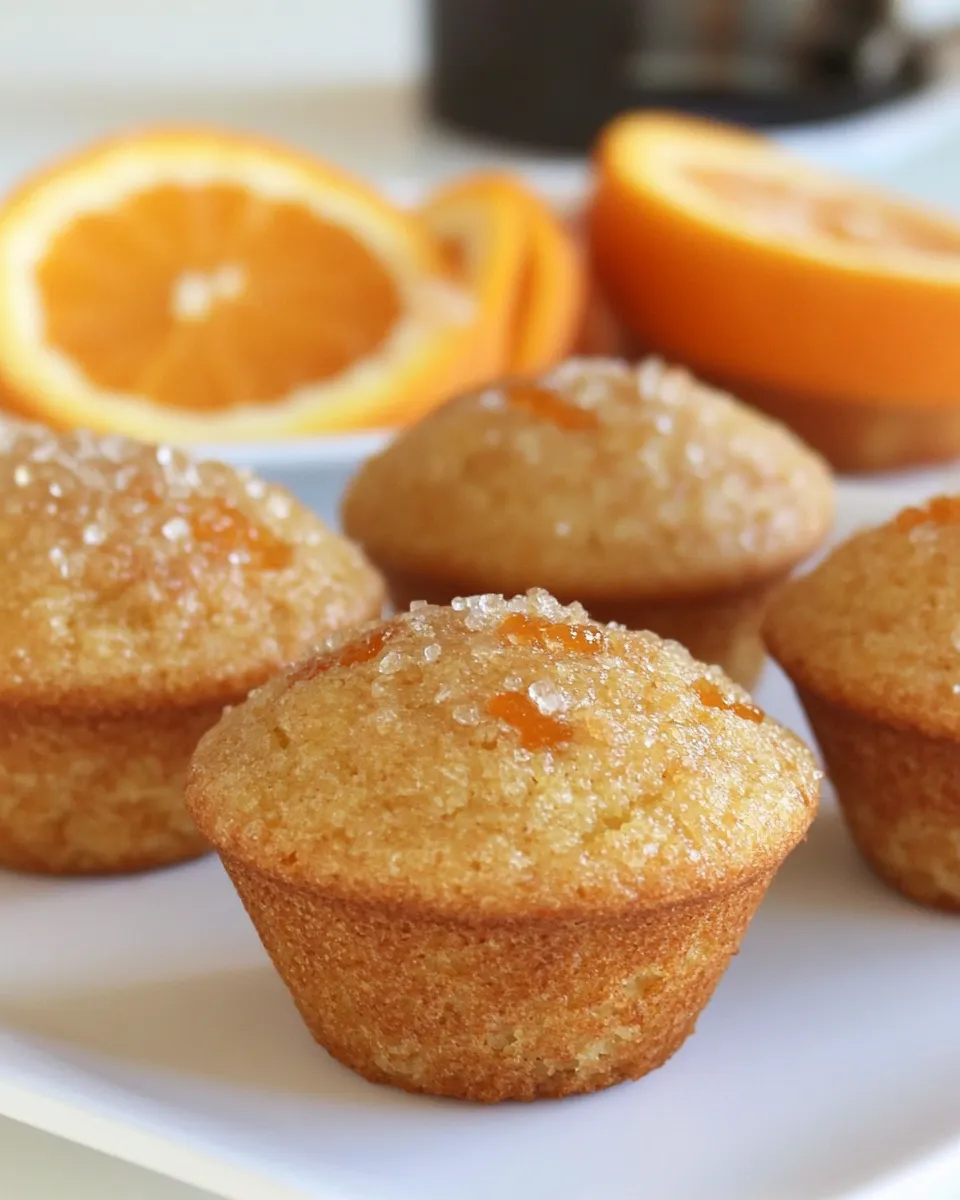 Easy Orange Mini Muffins recipe photo
