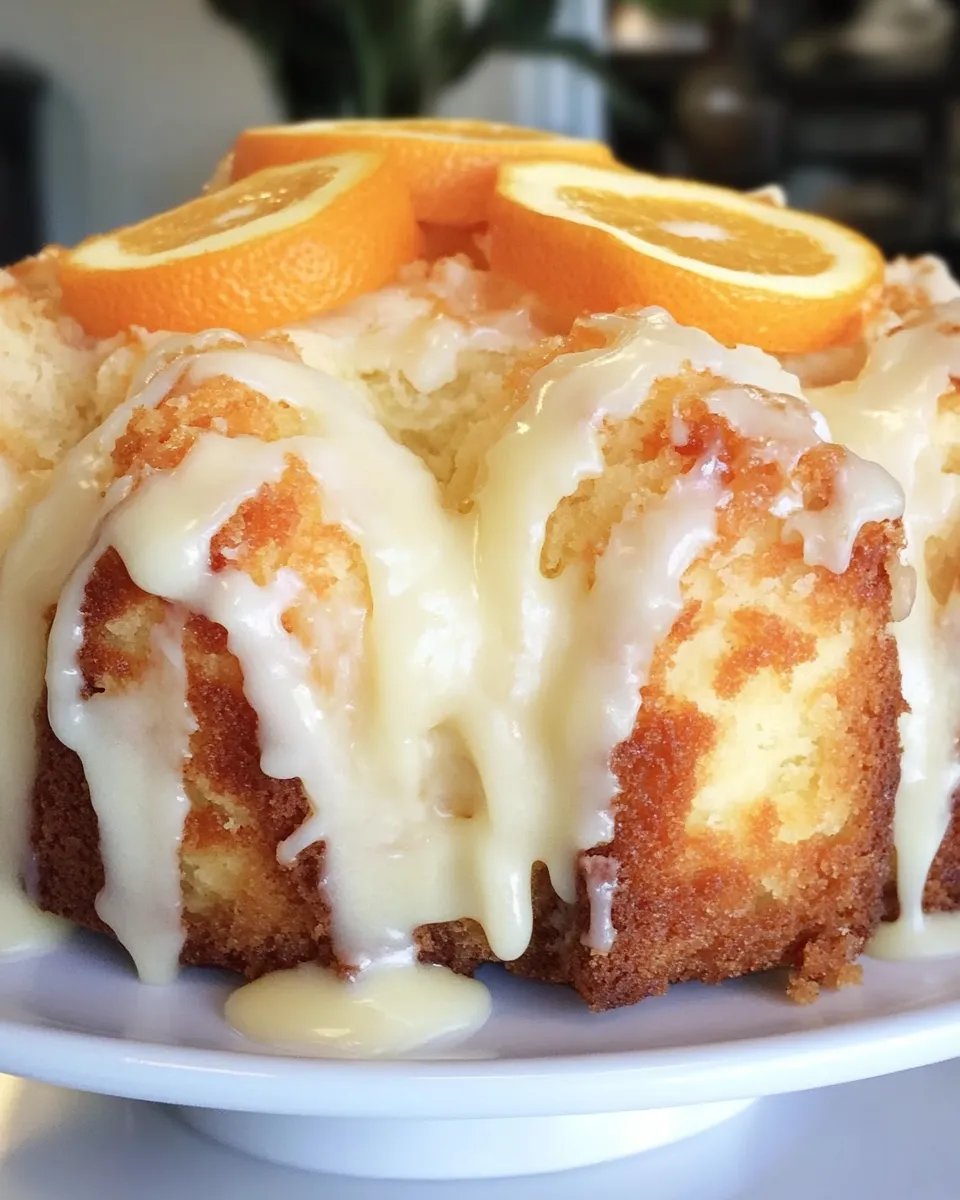 Delicious Orange Pull-Apart Coffee Cake shot
