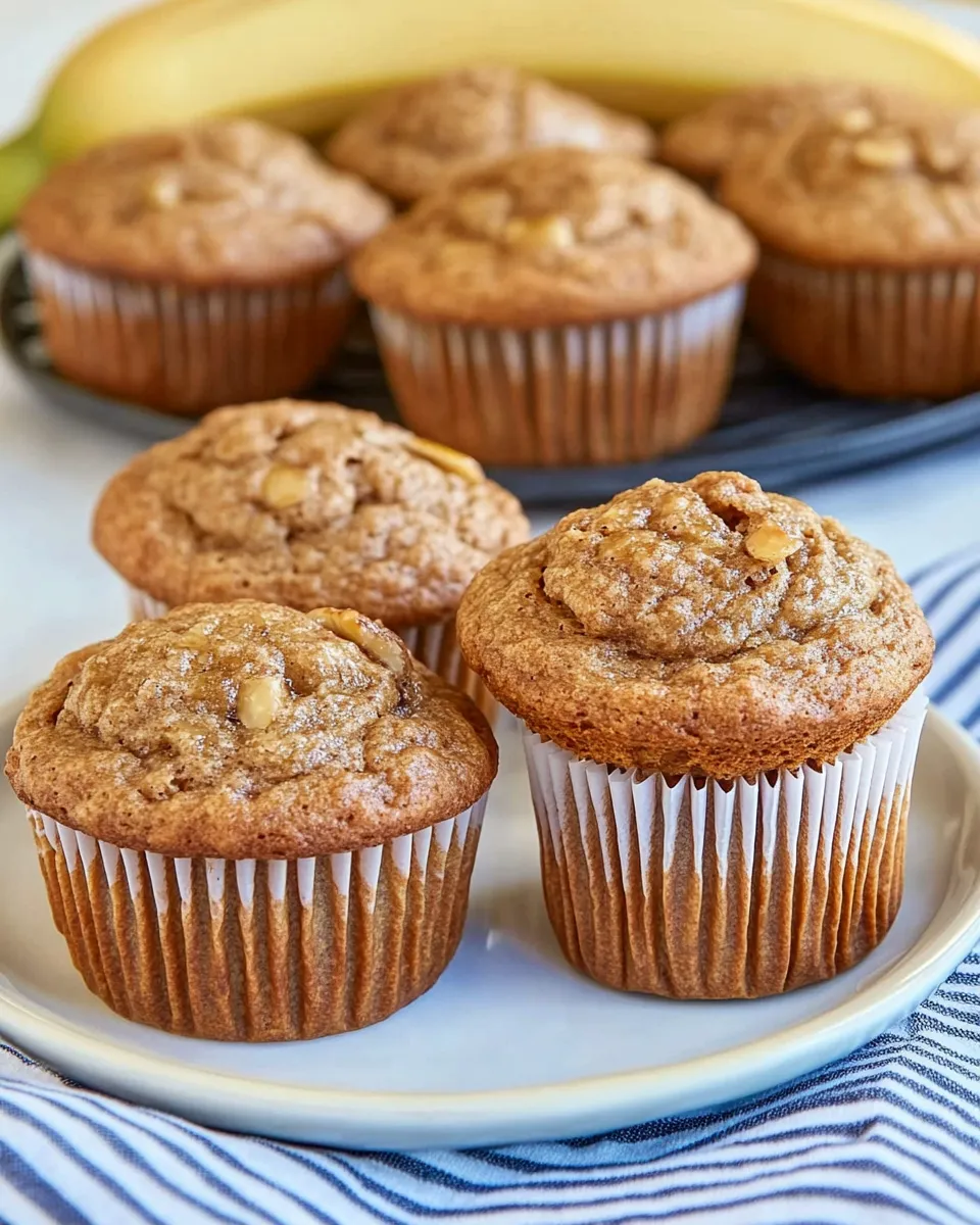 Homemade Otis Spunkmeyer Banana Nut Muffins photo