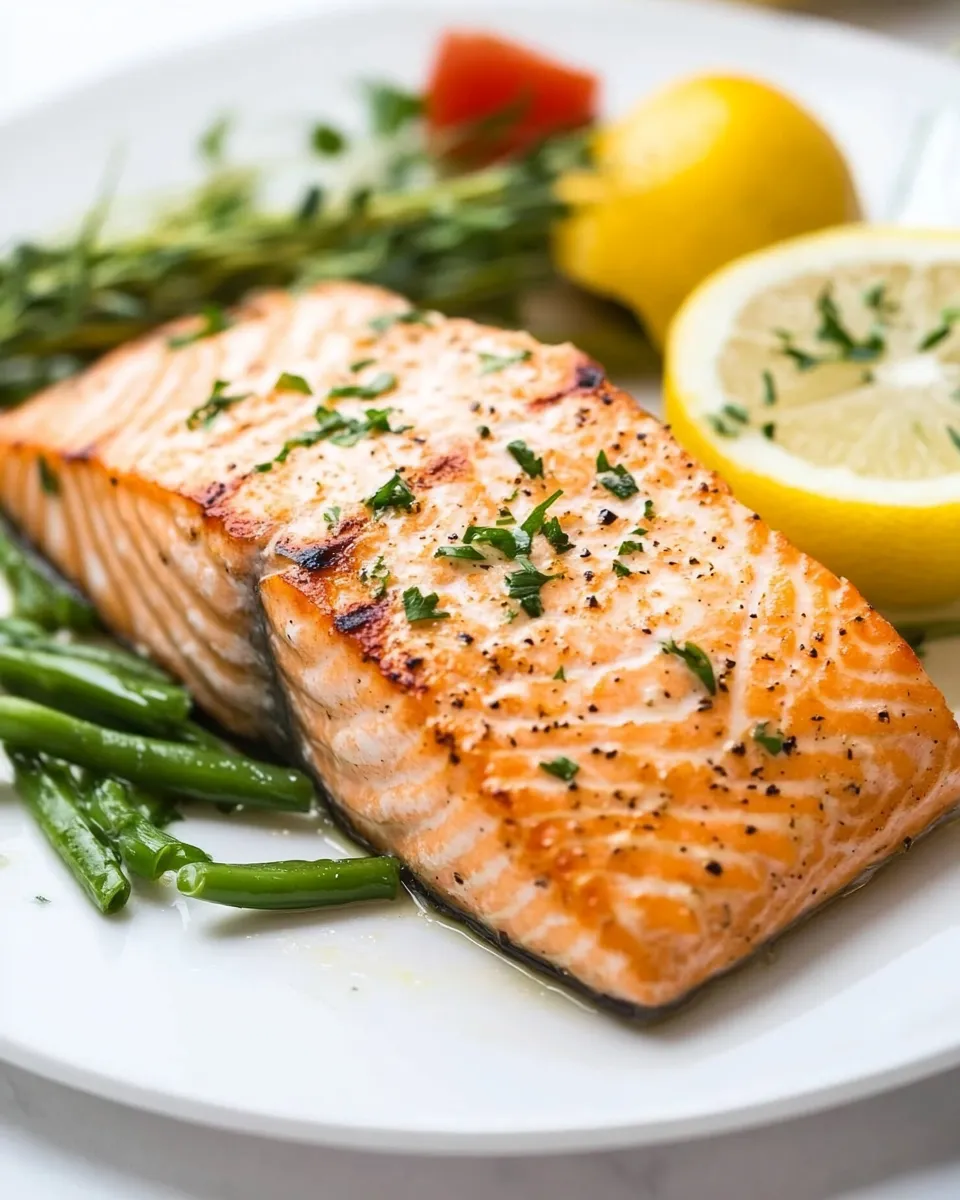 Homemade Oven-Grilled Salmon photo