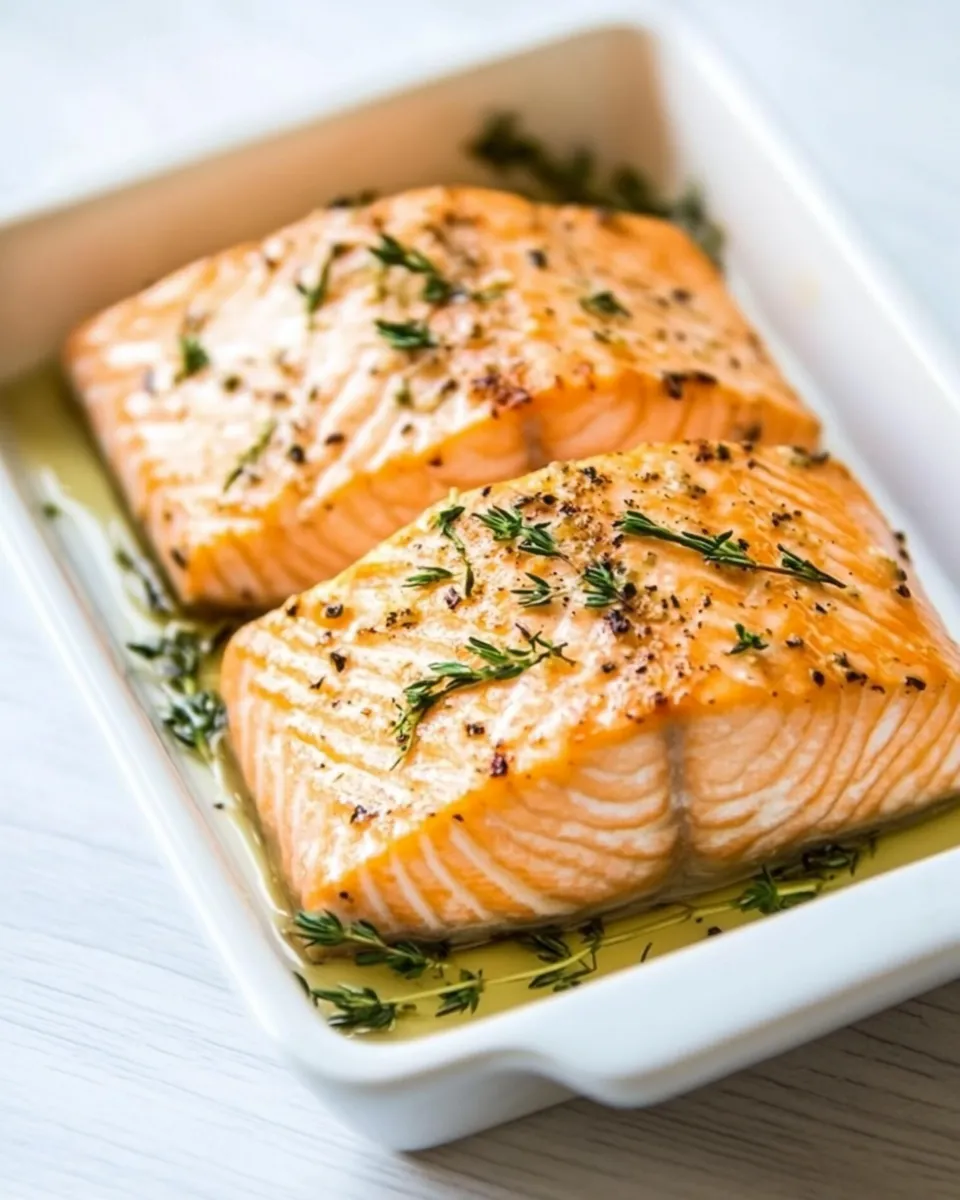 Classic Oven-Grilled Salmon image