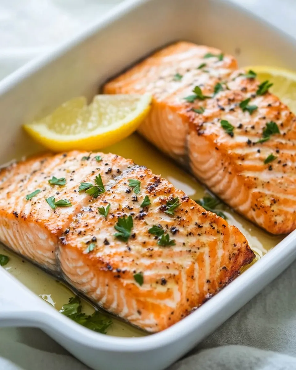 Easy Oven-Grilled Salmon recipe photo