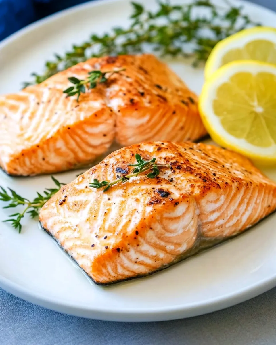 Delicious Oven-Grilled Salmon dish photo