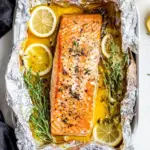 Homemade Oven Baked Salmon In Foil photo
