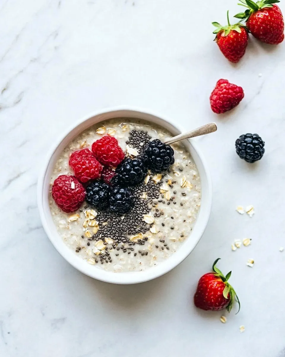 Classic Overnight Steel Cut Oats Recipe image