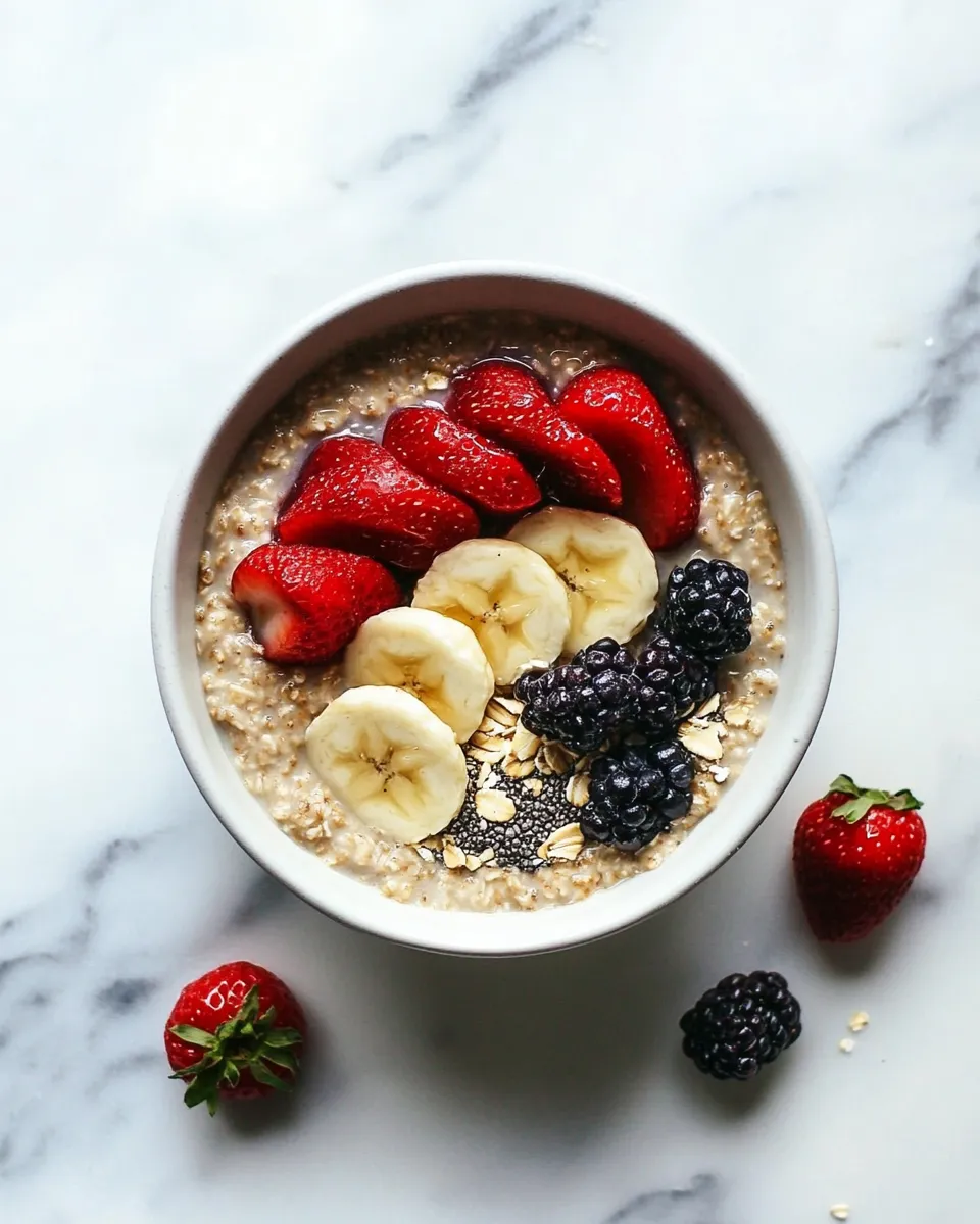 Delicious Overnight Steel Cut Oats Recipe shot