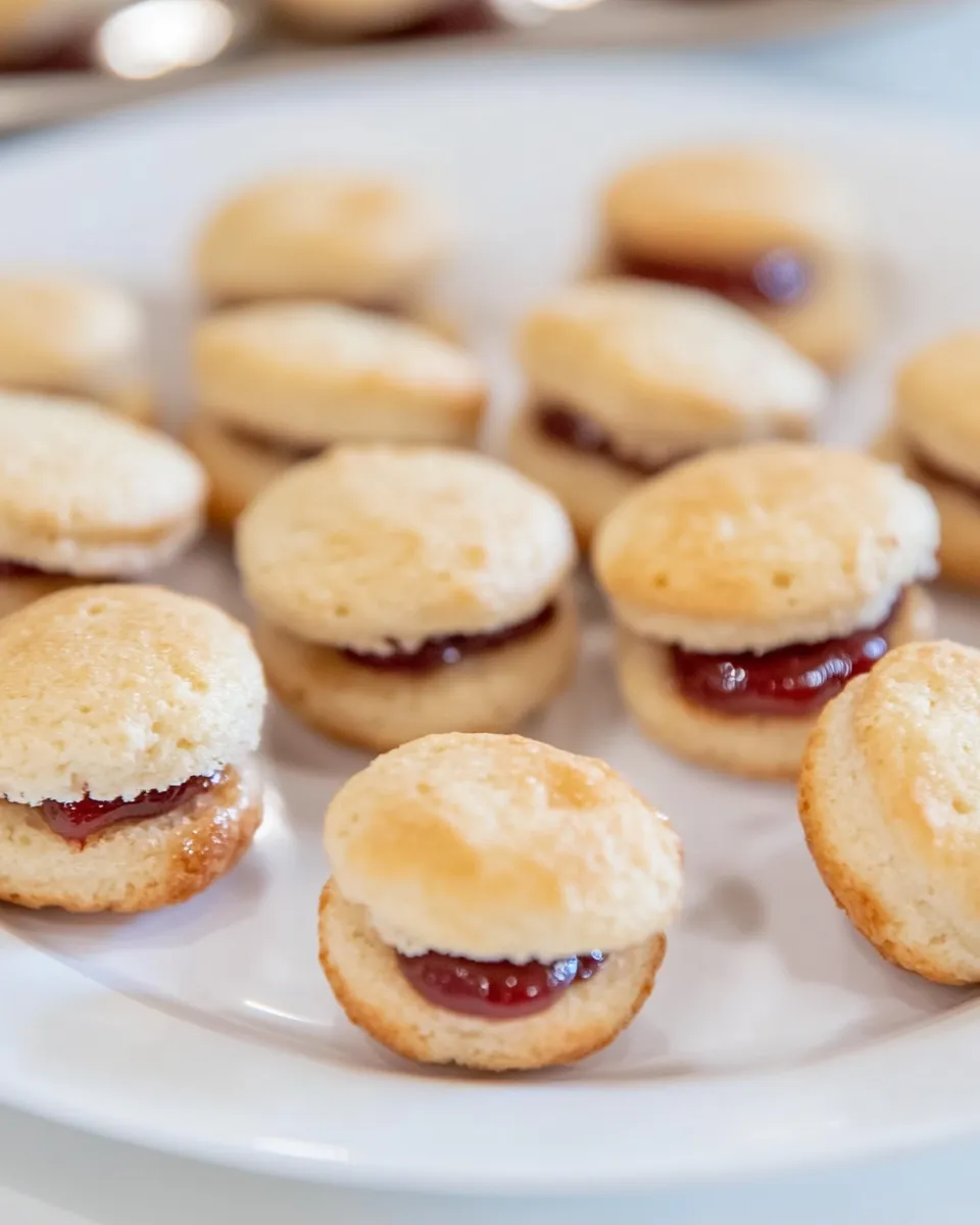 Easy PB&J Mini Muffin Sandwiches recipe photo
