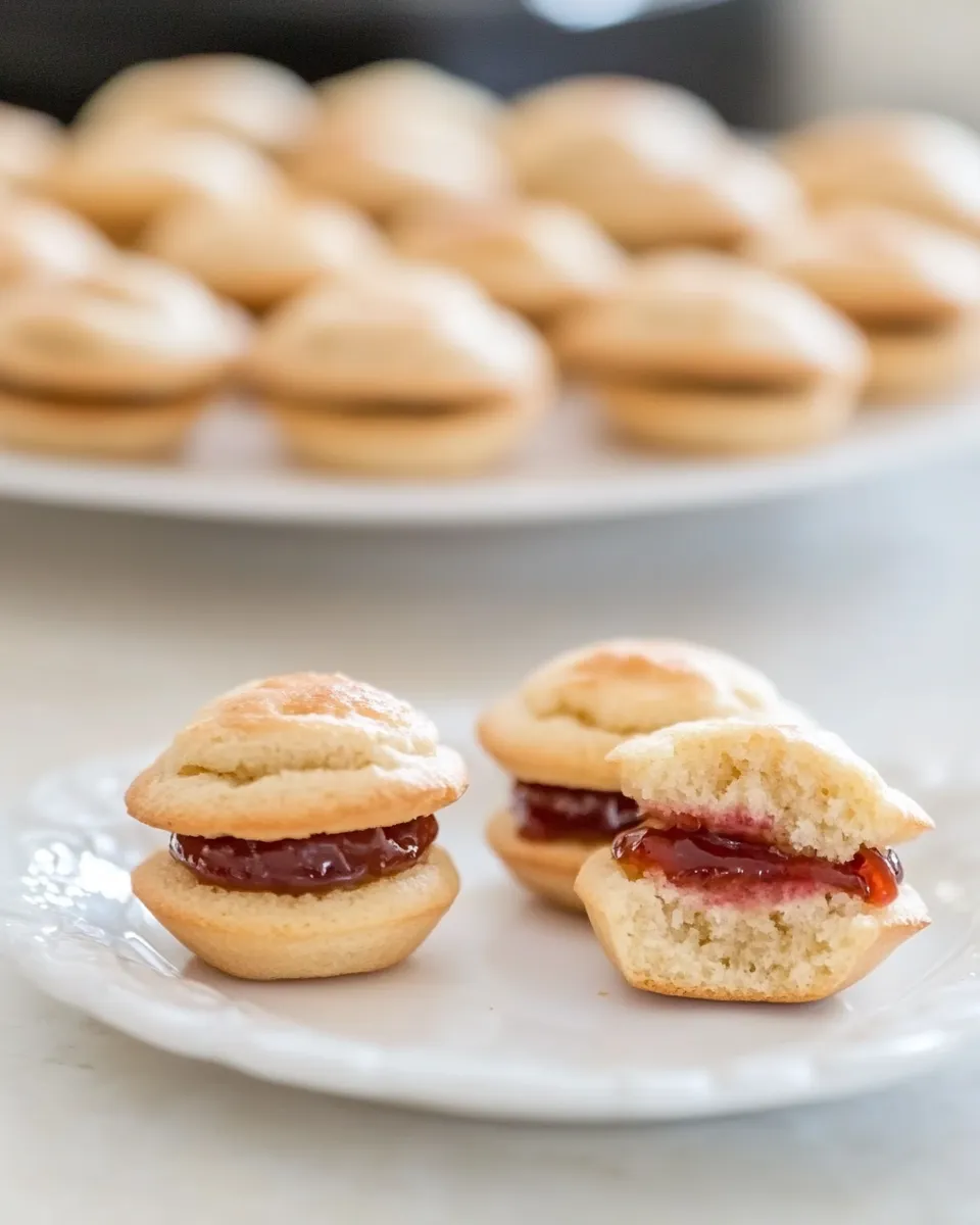 Delicious PB&J Mini Muffin Sandwiches dish photo