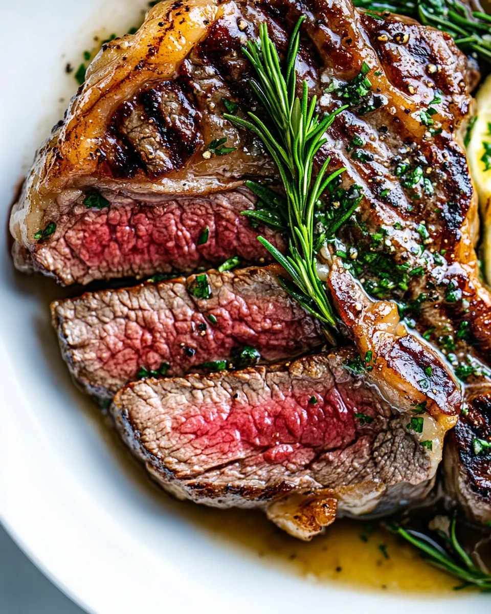 Homemade Pan Fried Ribeye photo