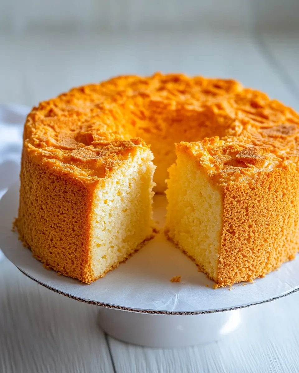 Classic Parmesan Chiffon Cake image