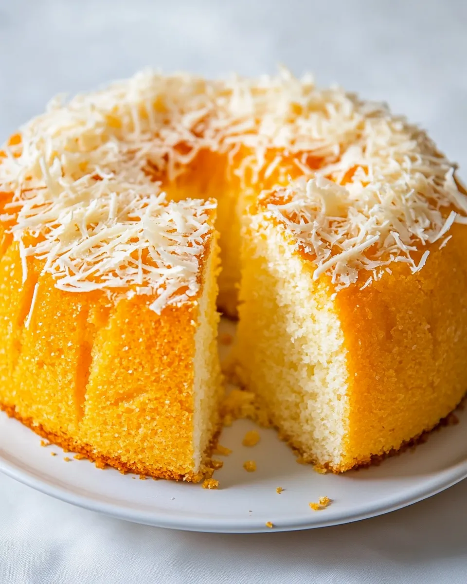Delicious Parmesan Chiffon Cake plate image