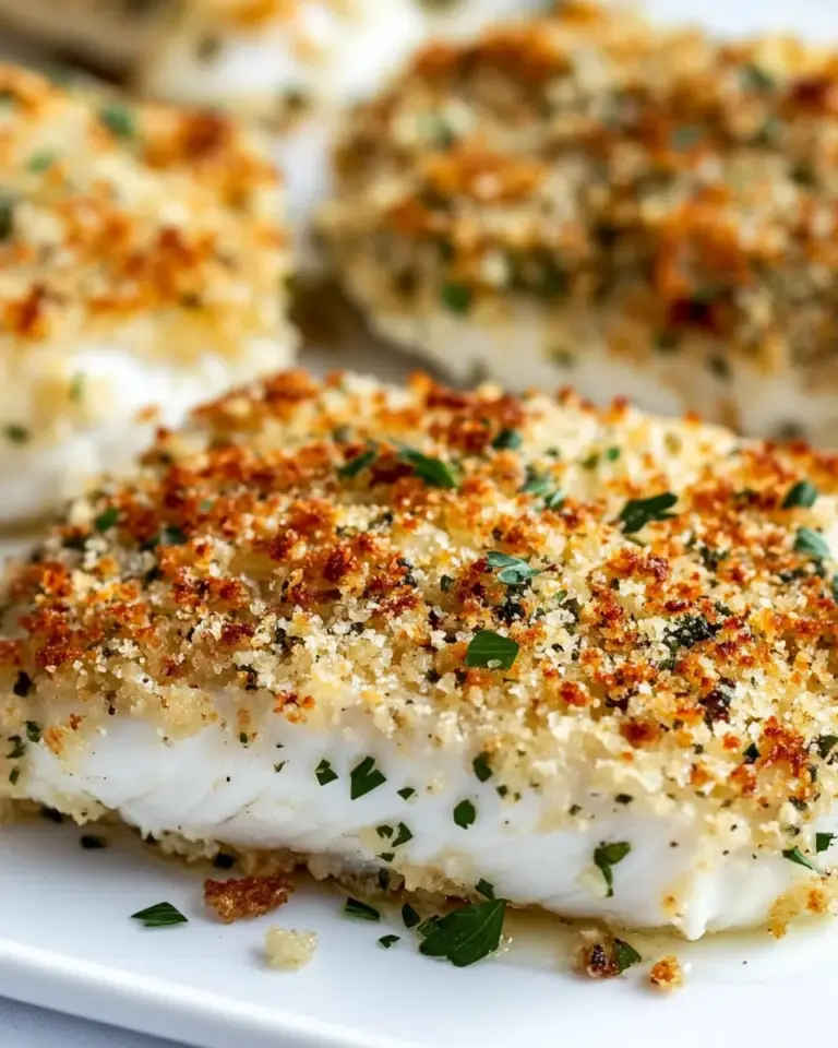 Homemade Parmesan Crusted Fish photo