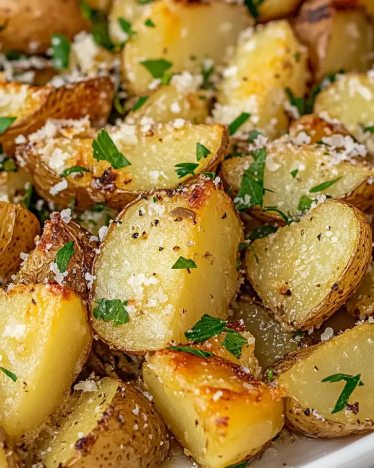Homemade Parmesan Garlic Roasted Potatoes photo