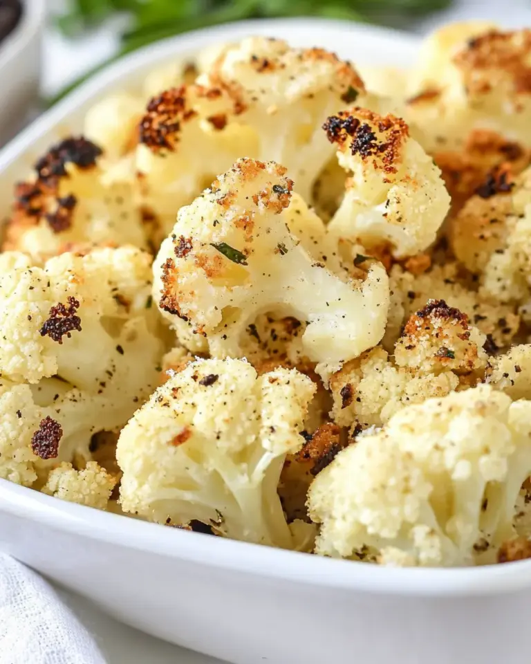 Homemade Parmesan Roasted Cauliflower Recipe photo