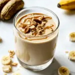 Homemade Peanut Butter Banana Smoothie photo