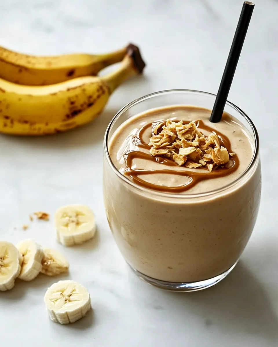Classic Peanut Butter Banana Smoothie image