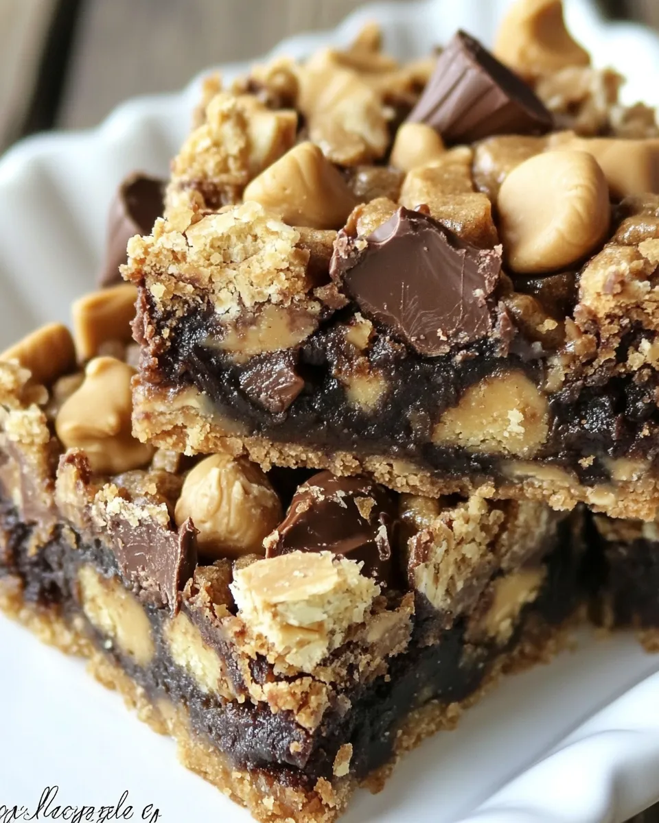 Classic Peanut Butter Cup Magic Cookie Bars image