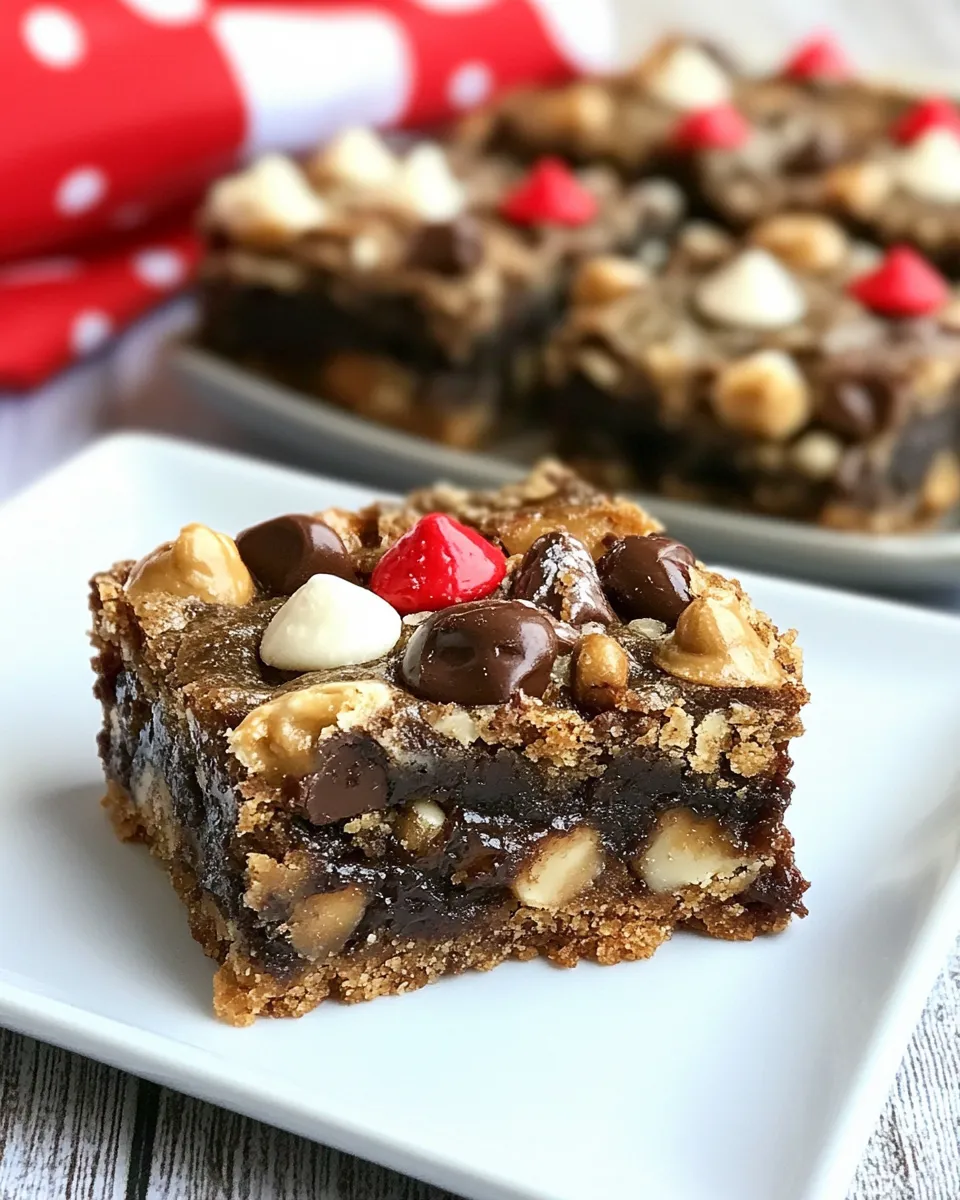 Delicious Peanut Butter Cup Magic Cookie Bars dish photo