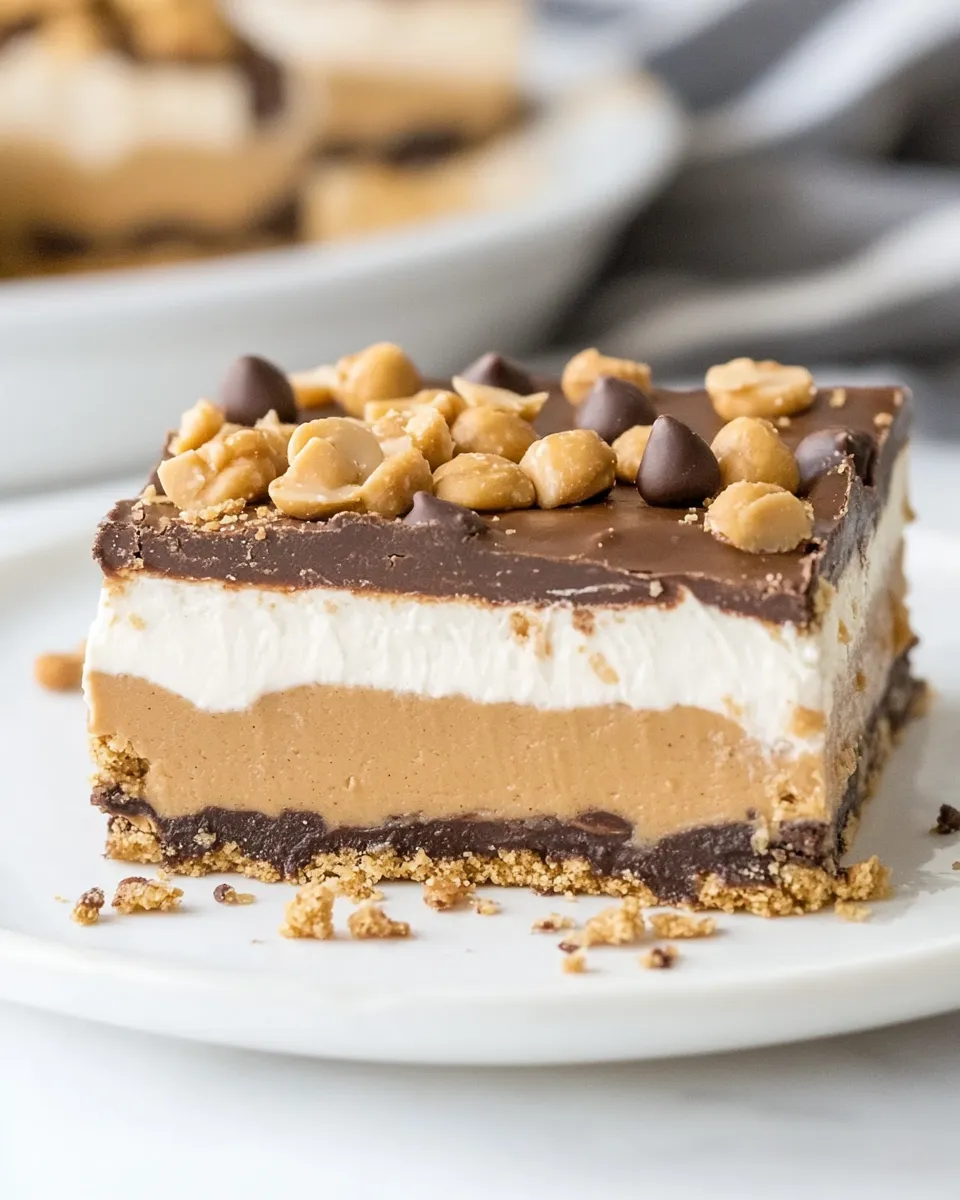 Easy Peanut Butter Dream Bars recipe photo
