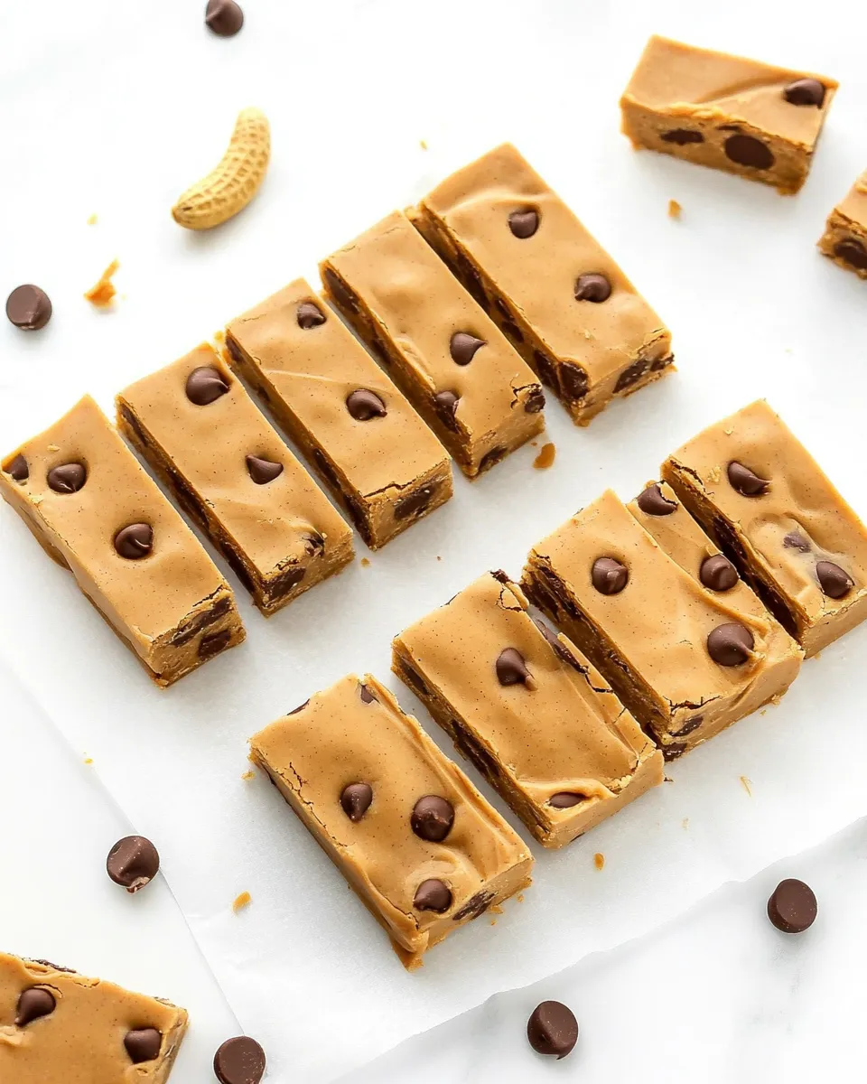 Delicious Peanut Butter Protein Bars plate image
