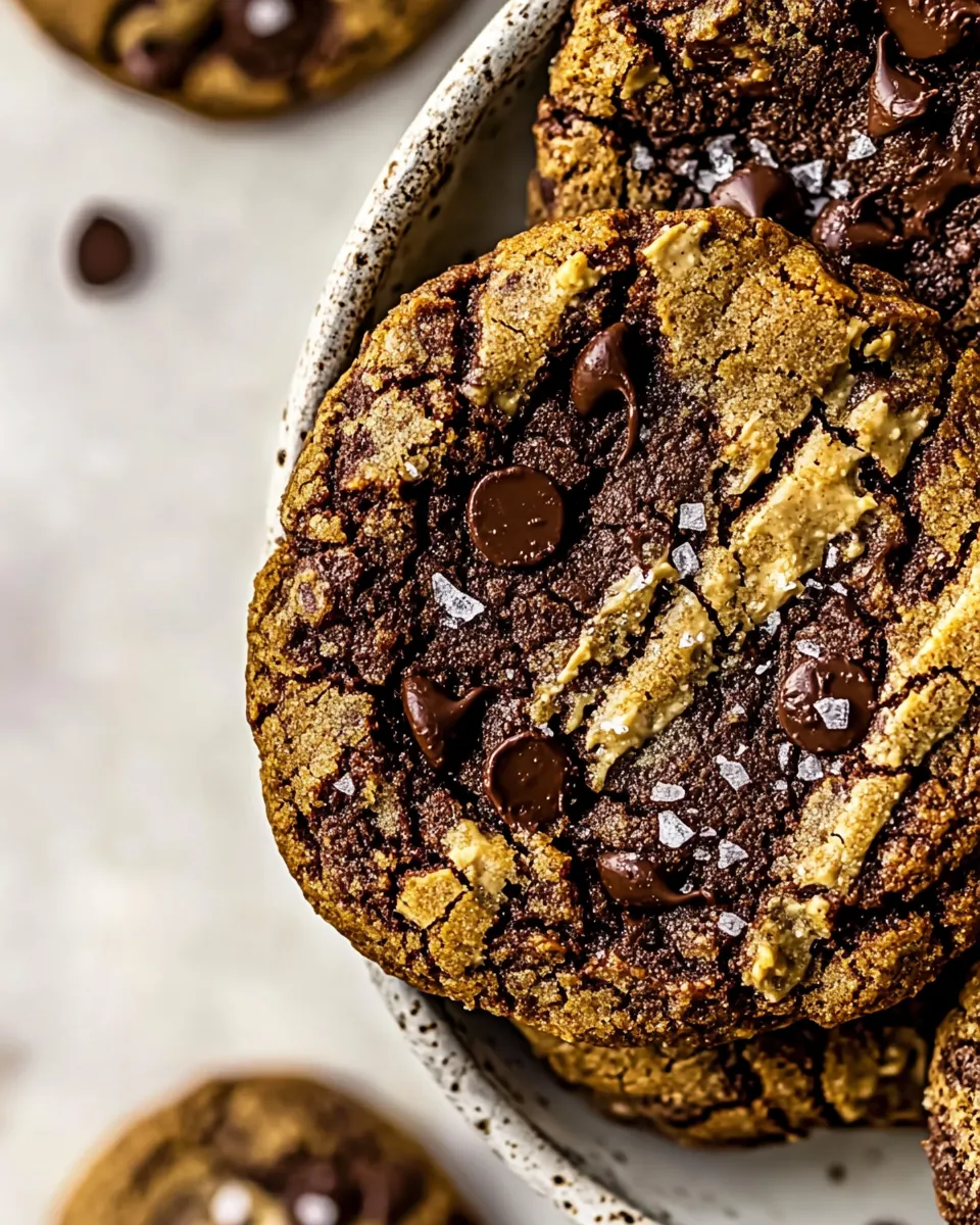 Classic Peanut Butter Protein Chocolate Chip Cookies. image