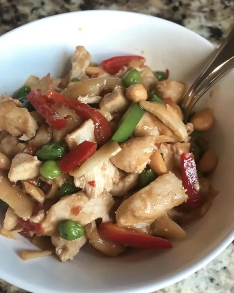 Homemade Peanut Chicken Bowl photo