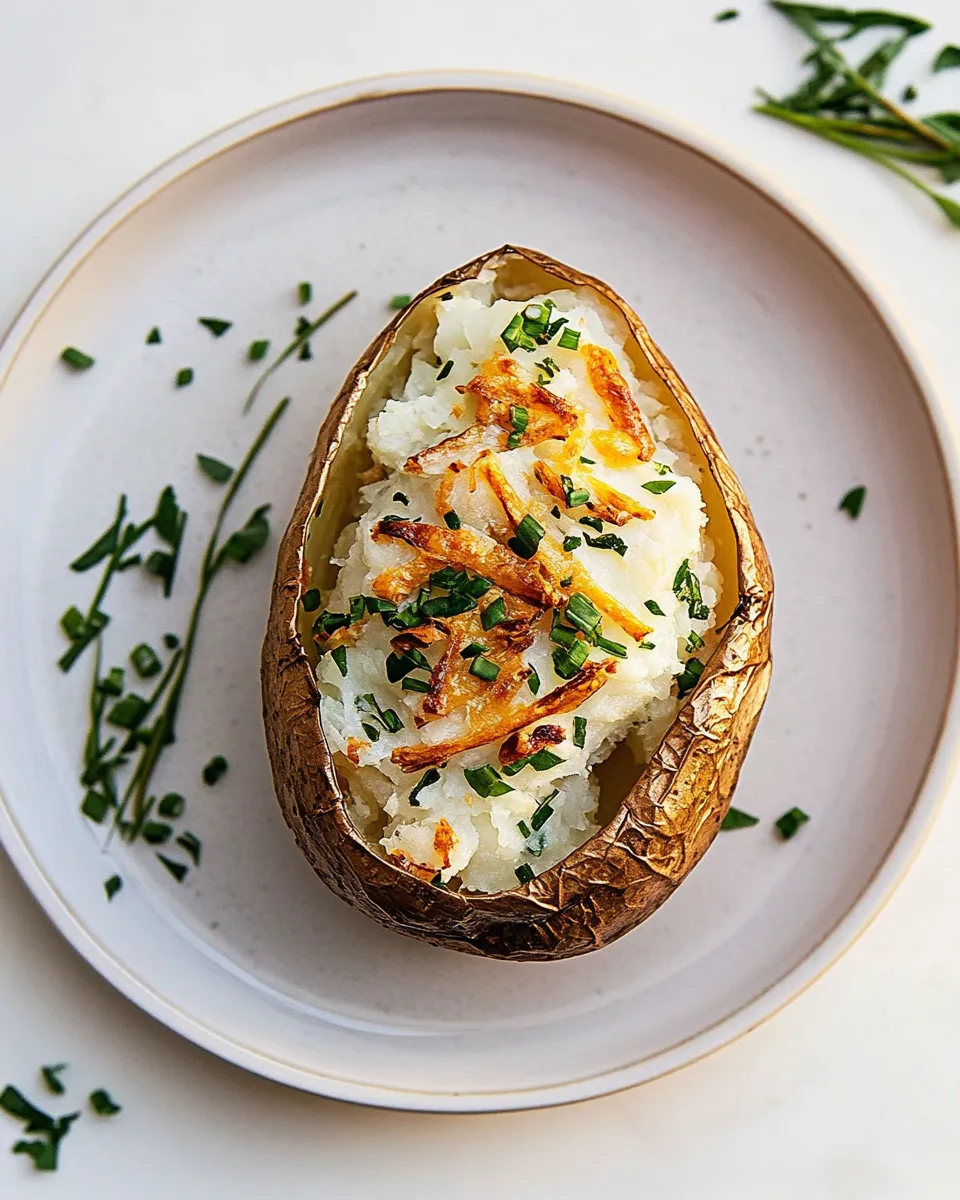Homemade Perfect Baked Potato photo