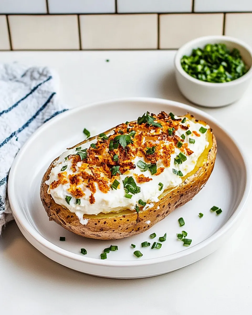 Easy Perfect Baked Potato recipe photo