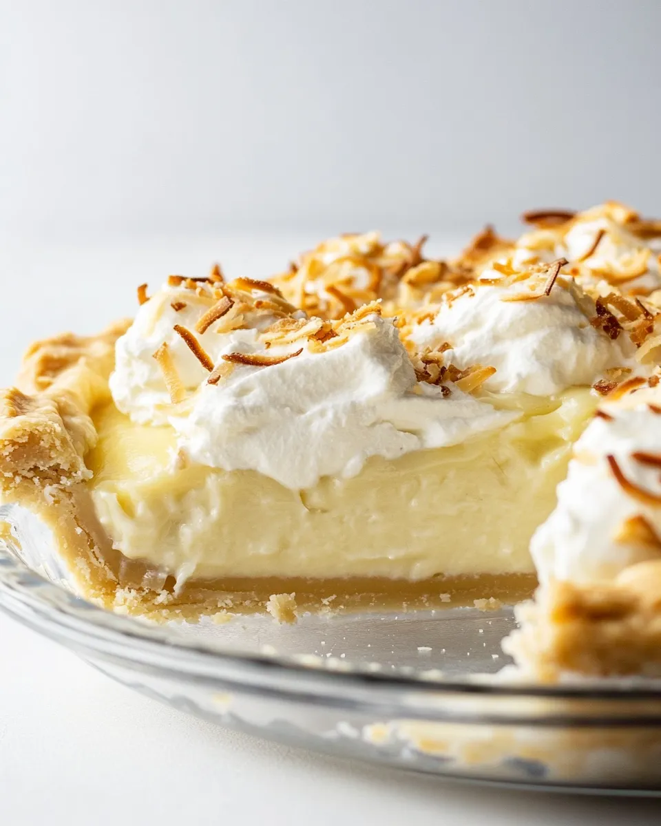 easy Perfect Coconut Cream Pie recipe photo