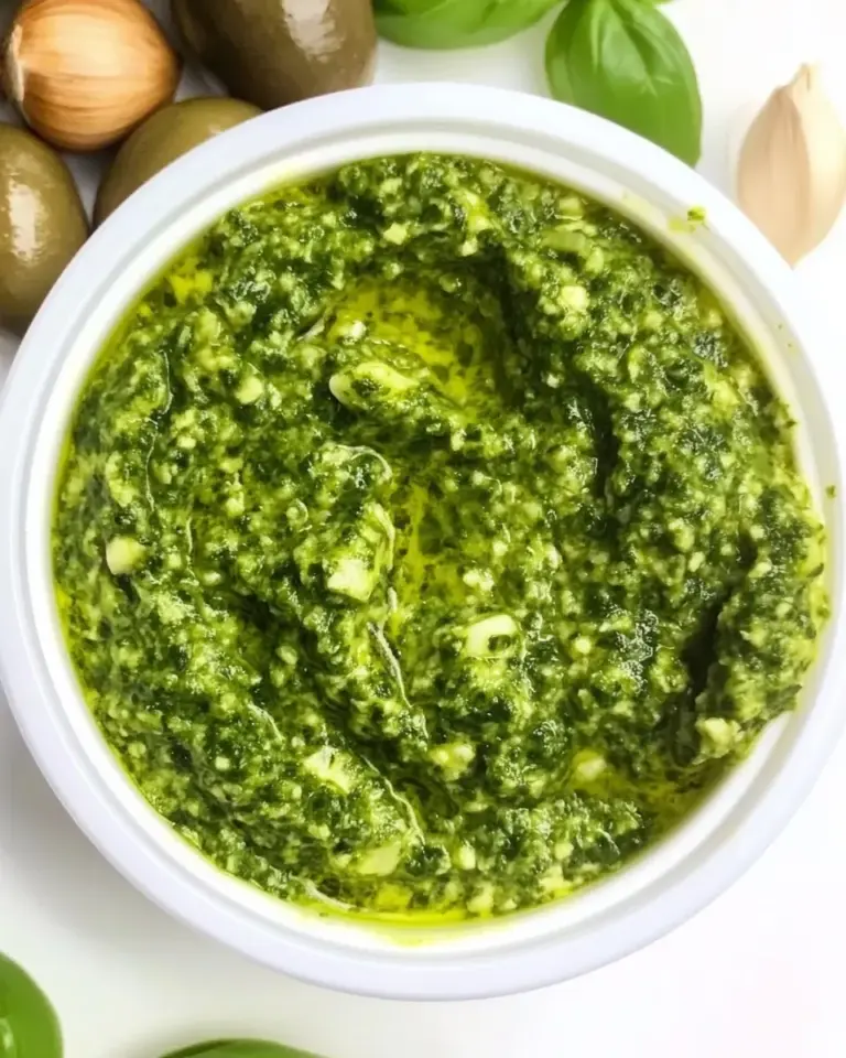 Homemade Pesto Snack Hacks photo