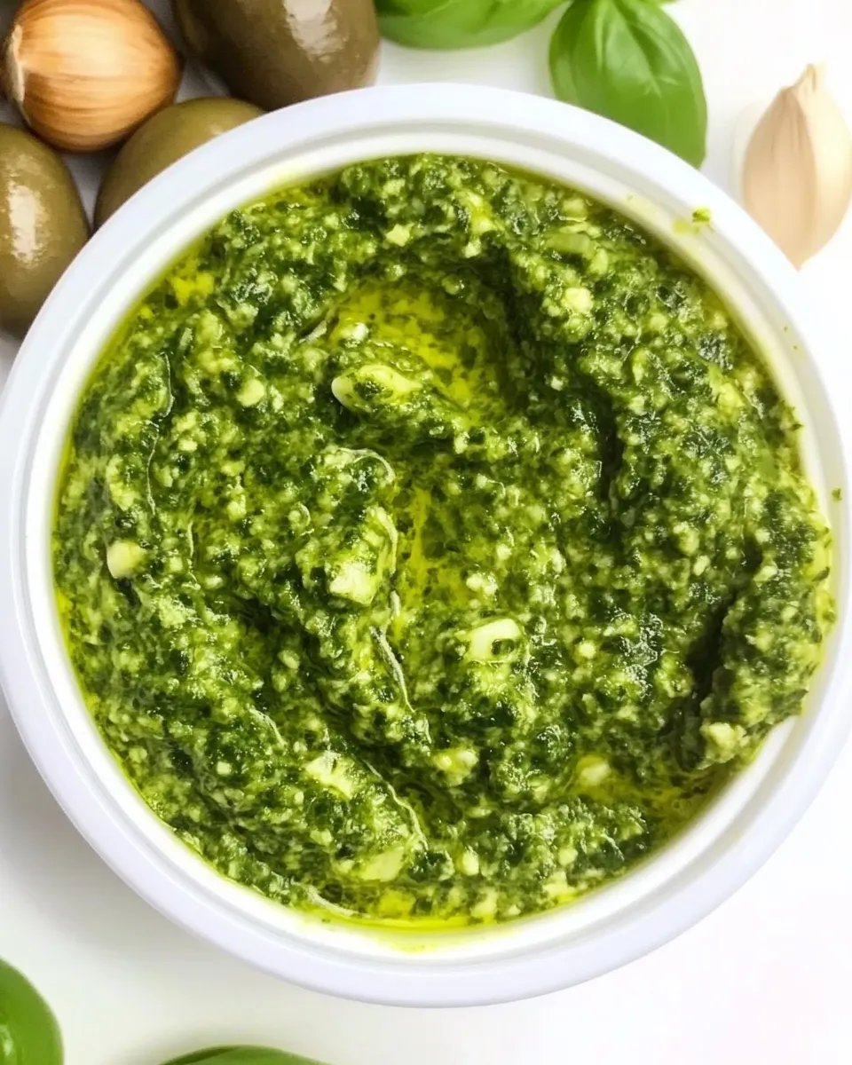 Homemade Pesto Snack Hacks photo
