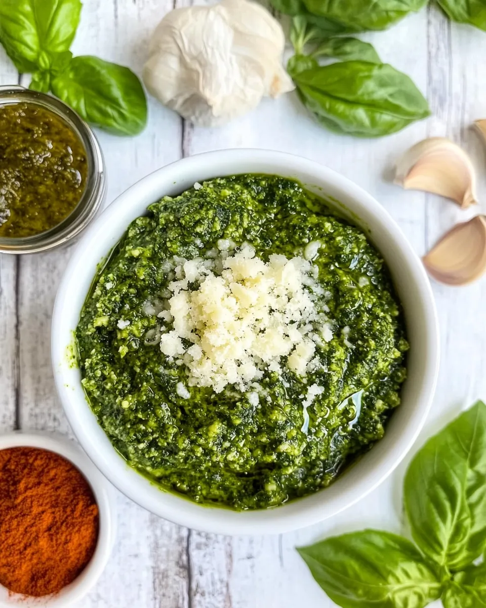 Delicious Pesto Snack Hacks plate image