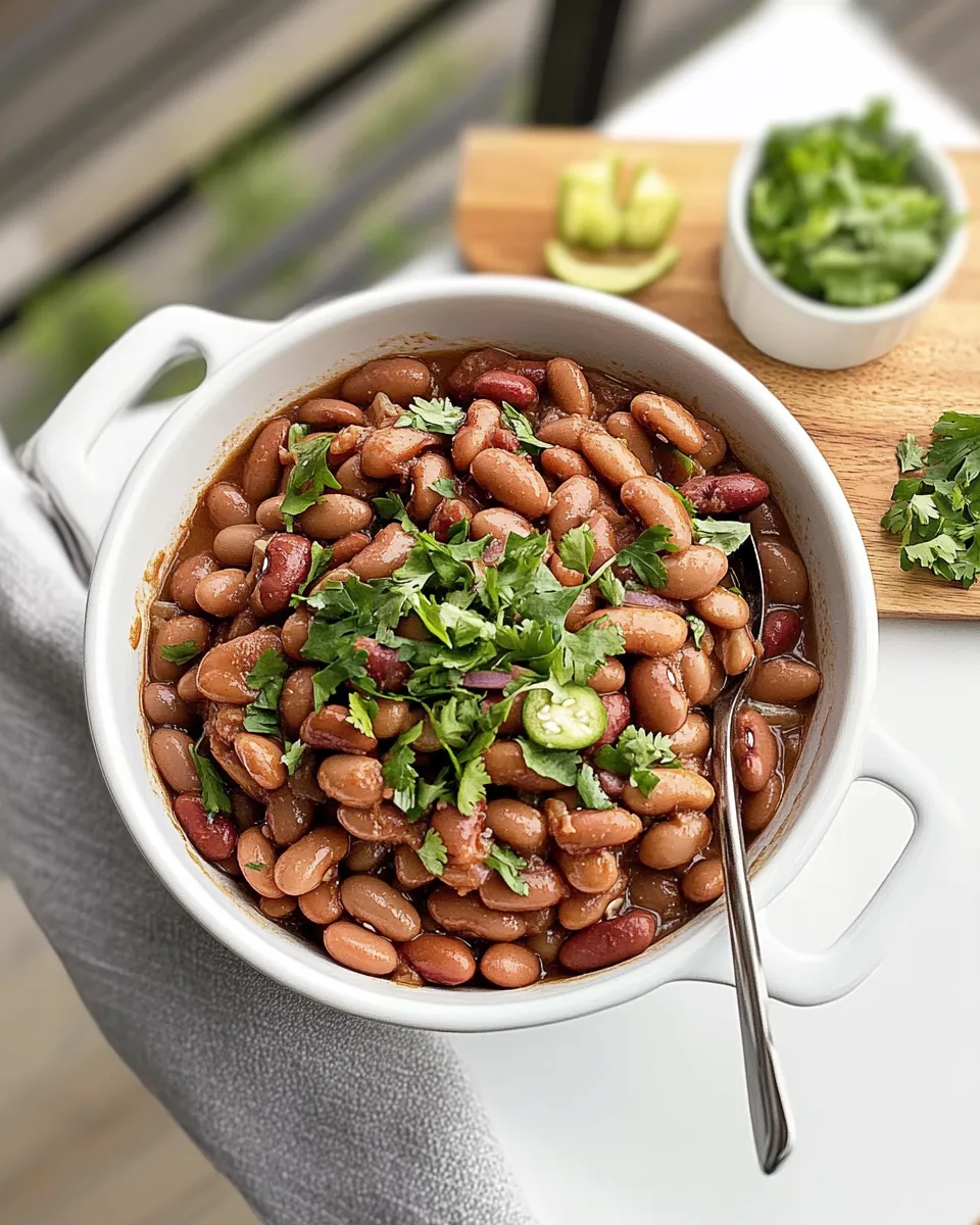Easy Pinto Beans recipe photo