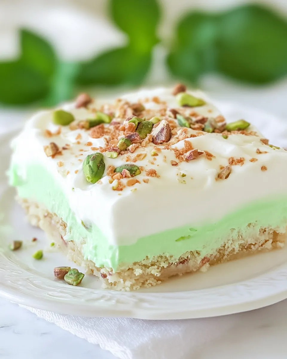 Easy Pistachio Dessert recipe photo