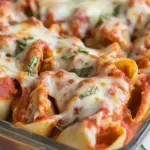 Homemade Pizza Stuffed Shells photo