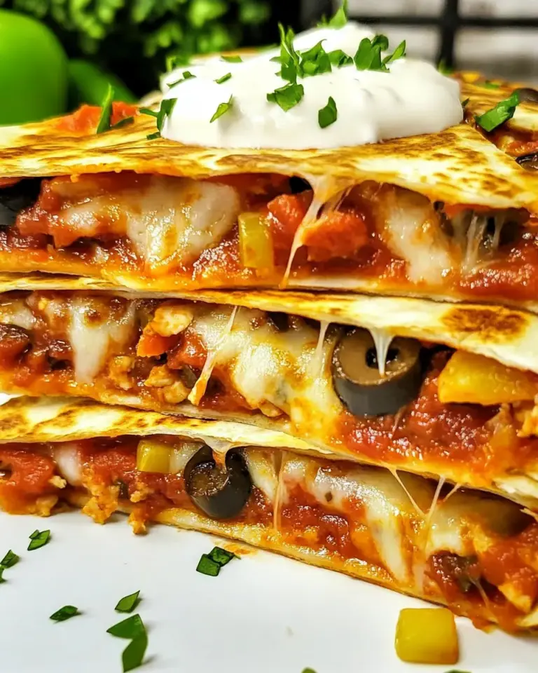 Homemade Pizzadilla photo