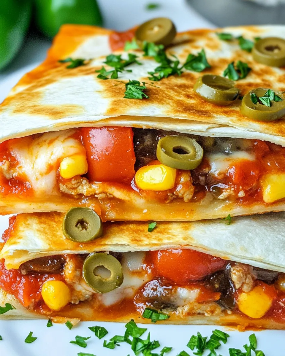 Easy Pizzadilla recipe photo