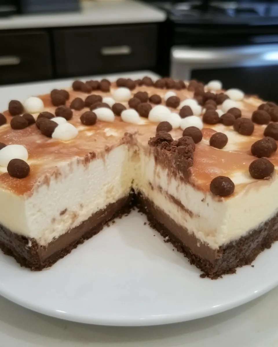 Homemade Polka Dot Cheesecake photo