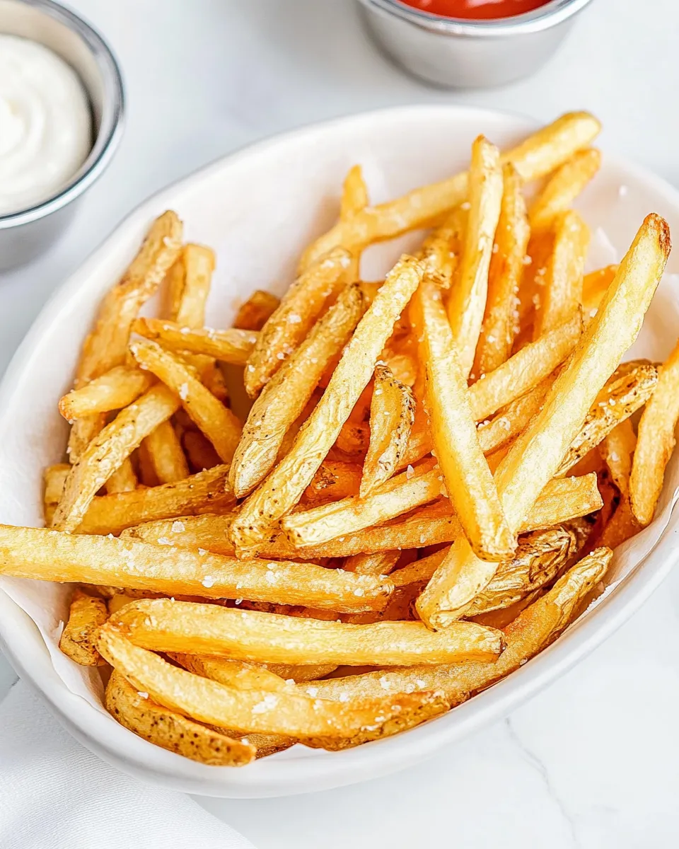 Classic Pommes Frites Recipe image