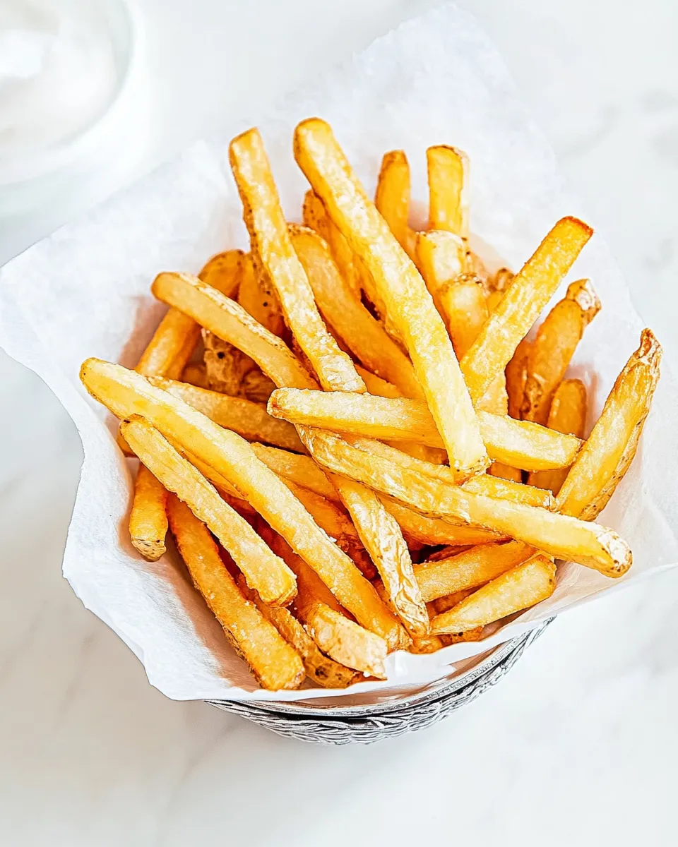 Delicious Pommes Frites Recipe shot