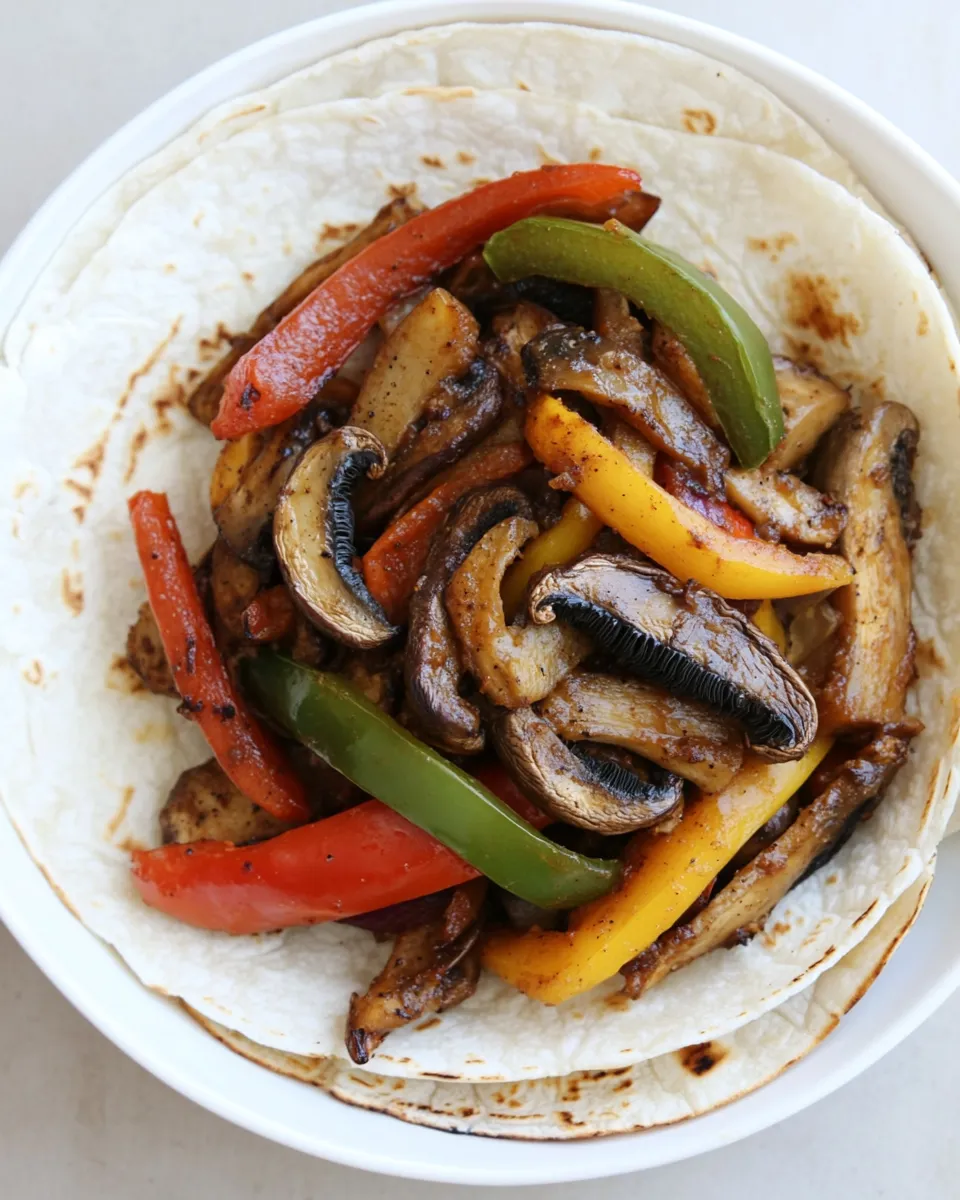 classic Portobello Mushroom Fajitas (Easy!) image
