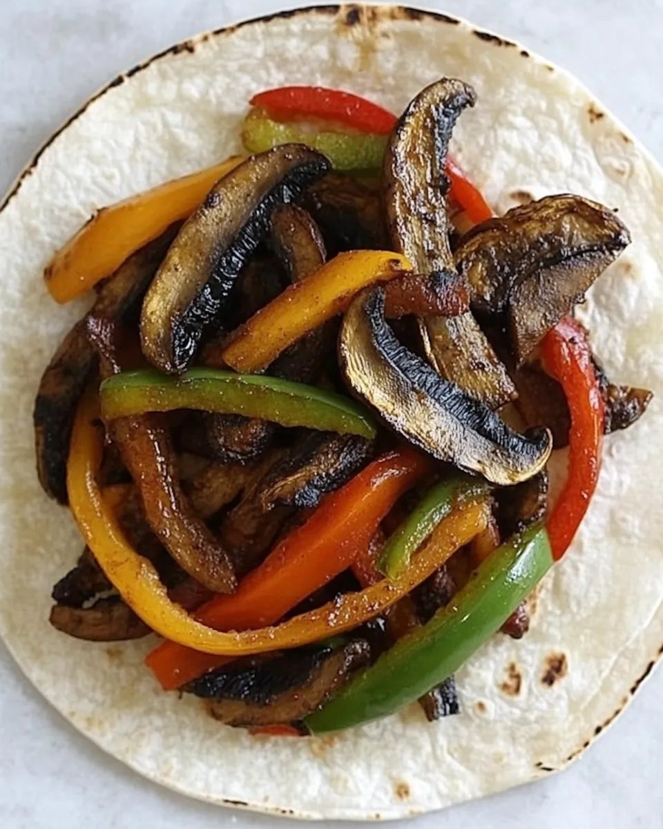easy Portobello Mushroom Fajitas (Easy!) picture
