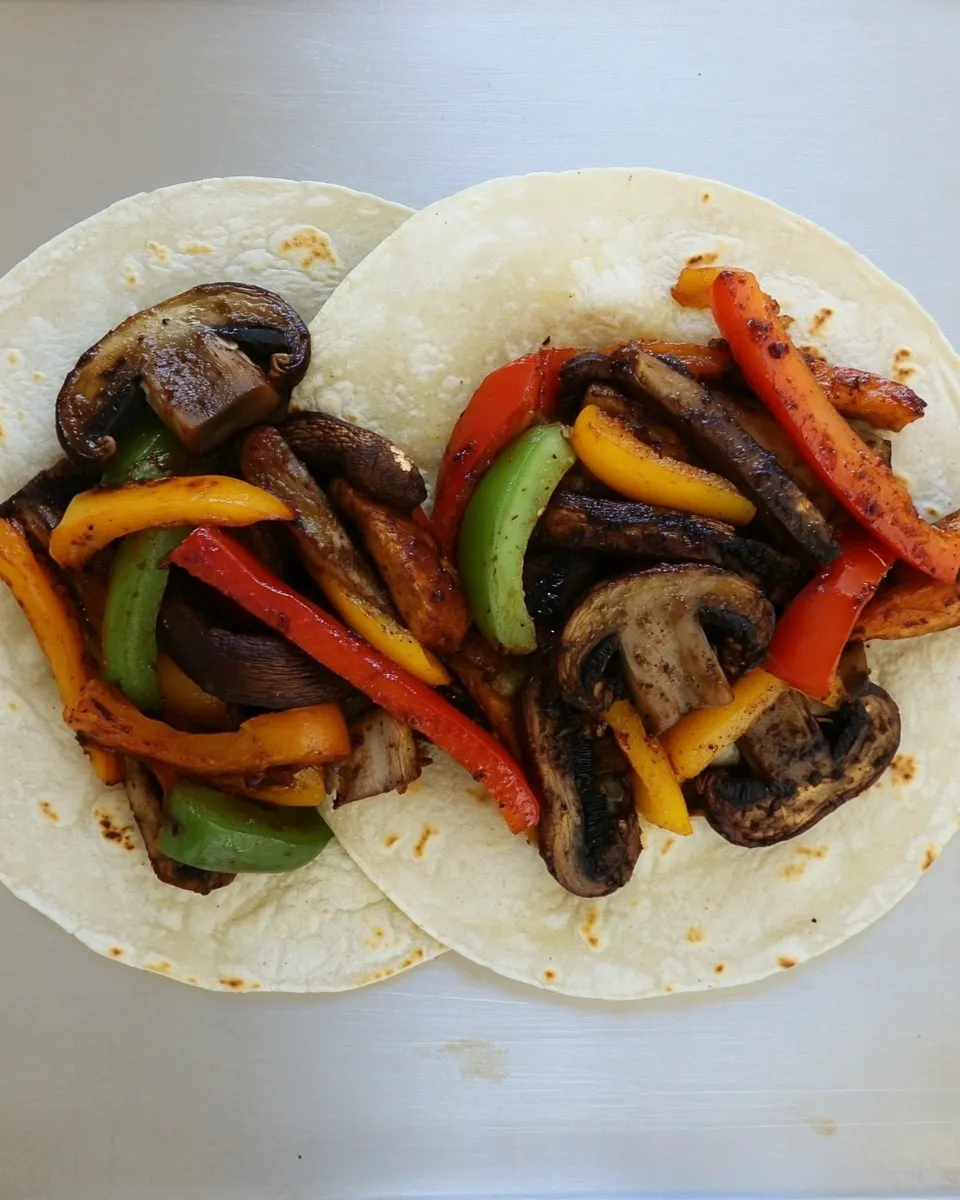 delicious Portobello Mushroom Fajitas (Easy!) shot