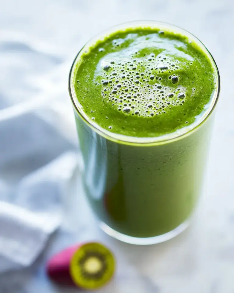 Homemade Power Green Smoothie photo