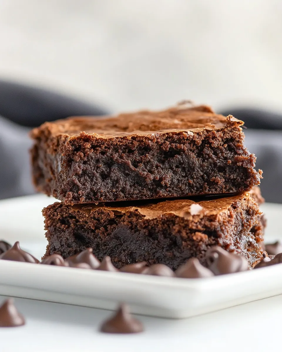 homemade Protein Brownies with Collagen photo
