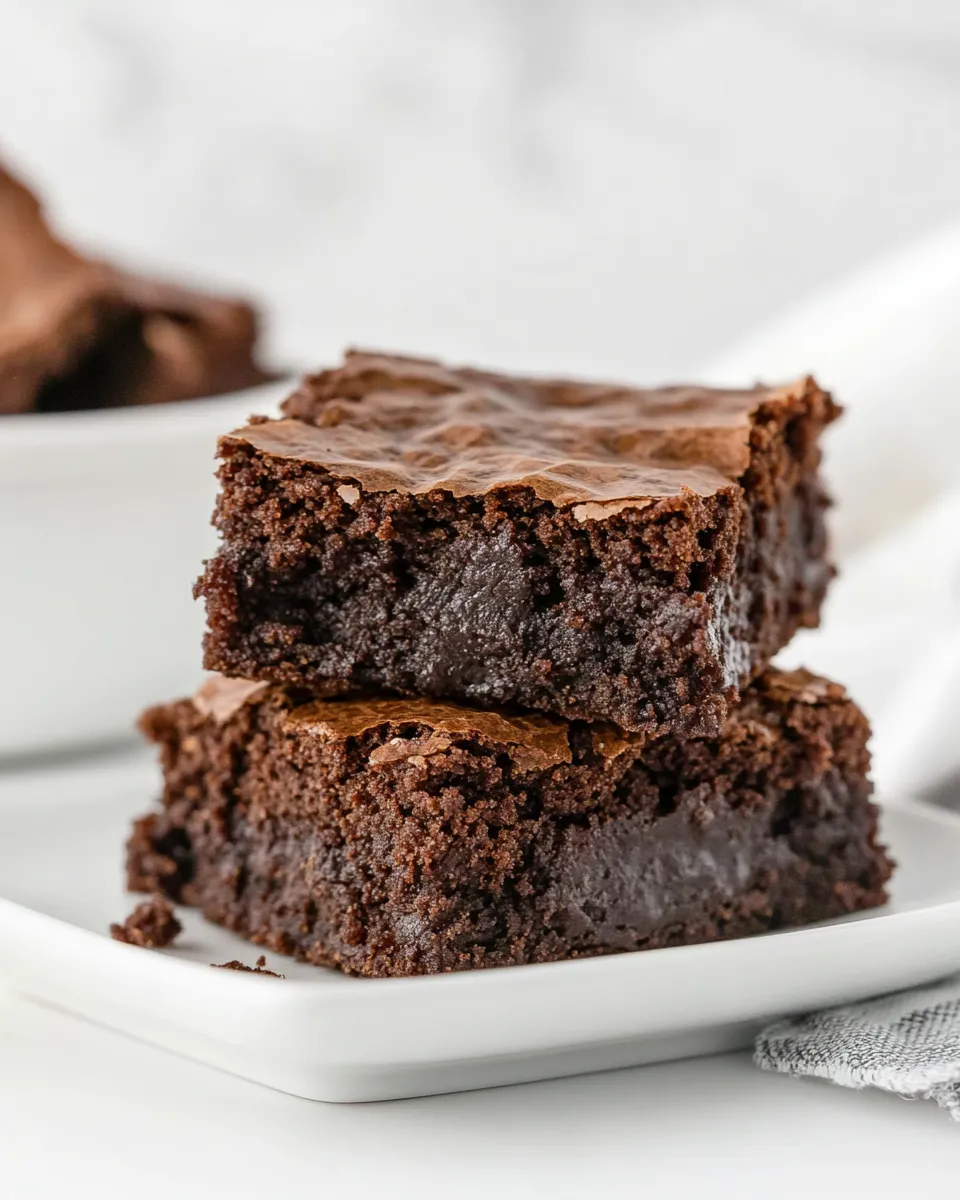 easy Protein Brownies with Collagen recipe image
