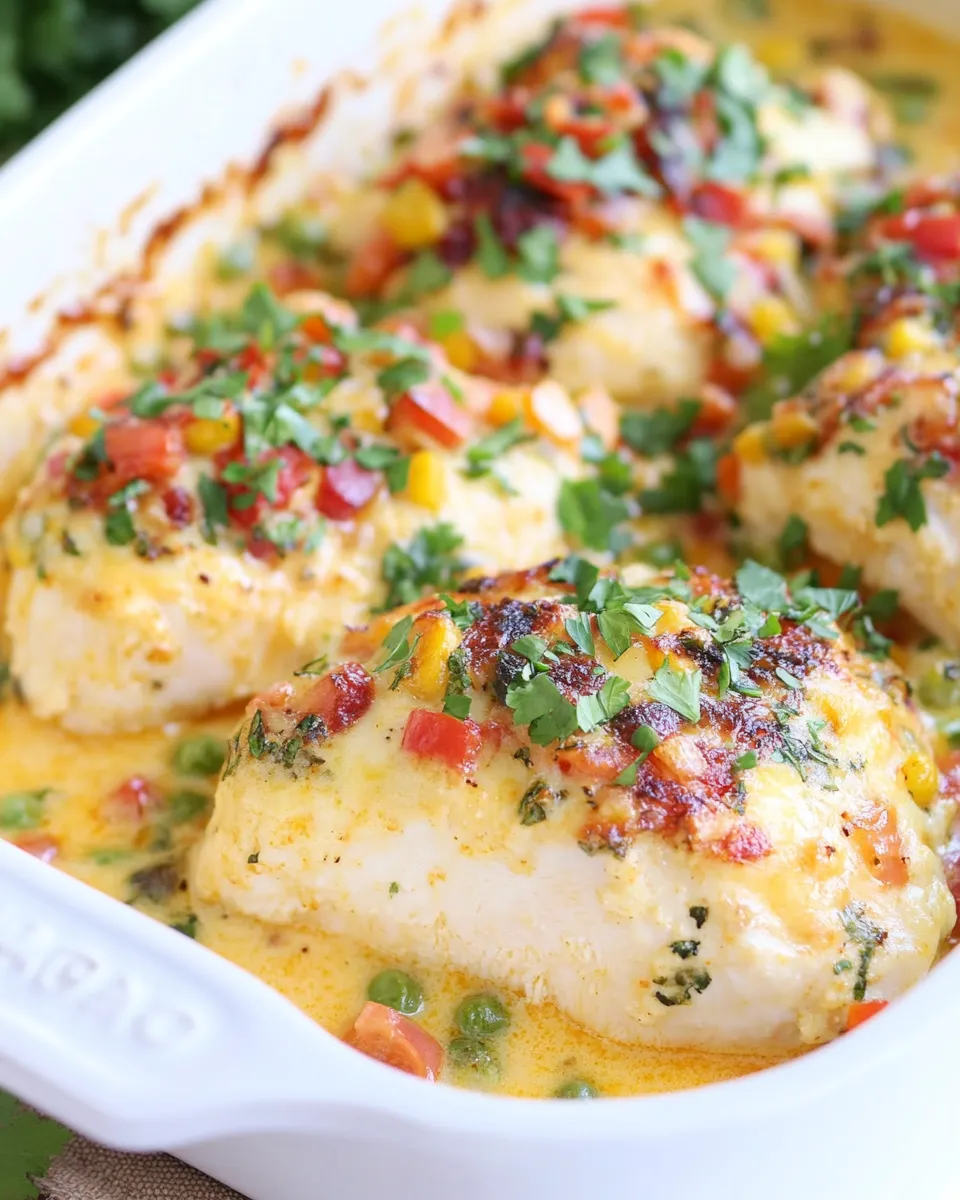 Classic Queso Chicken Bake image