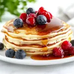 Homemade Quick And Easy Pancakes (Only 3 Ingredients Needed) photo