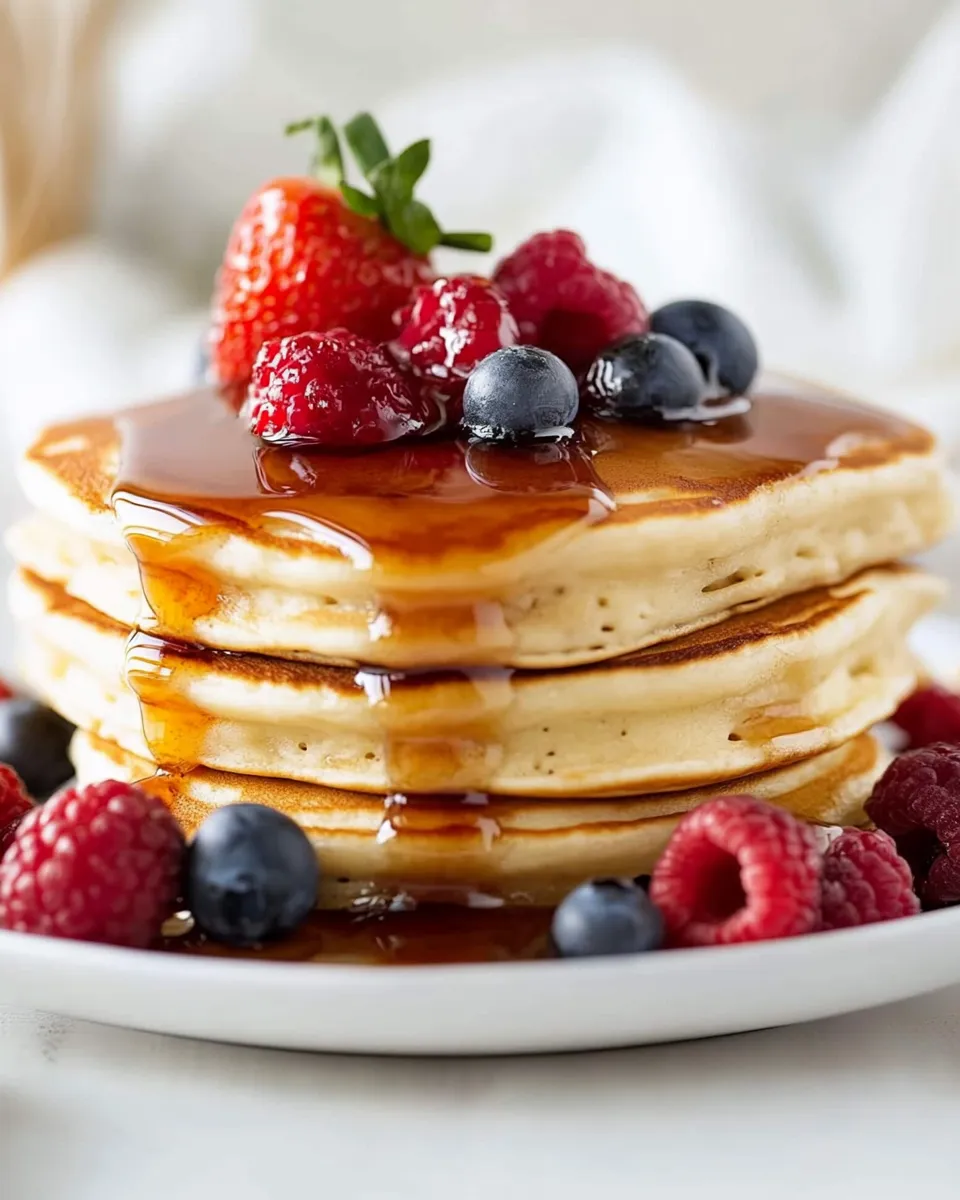 Classic Quick And Easy Pancakes (Only 3 Ingredients Needed) image